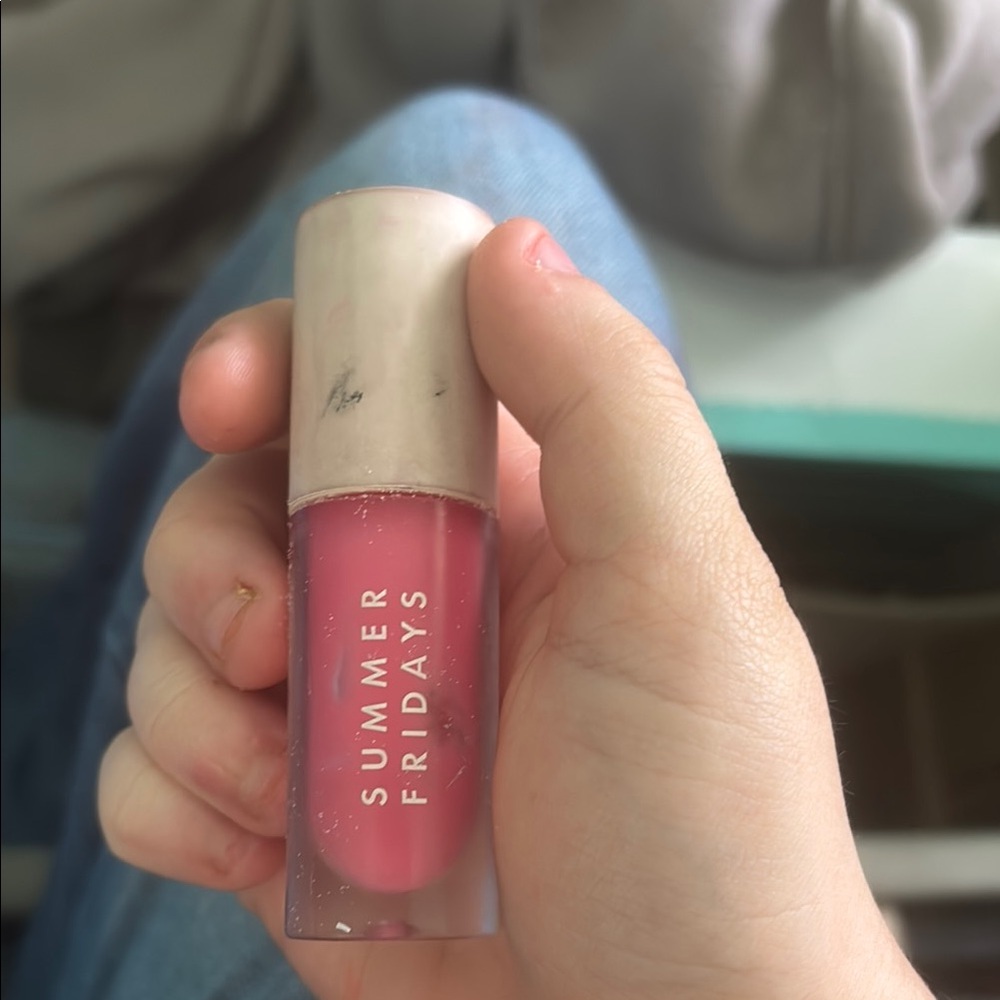 Summer Fridays Rosy Pink Lip Balm Gloss